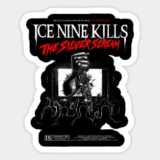Ice Music Nine Band Kills  - Vintage Musician Funny Sticker